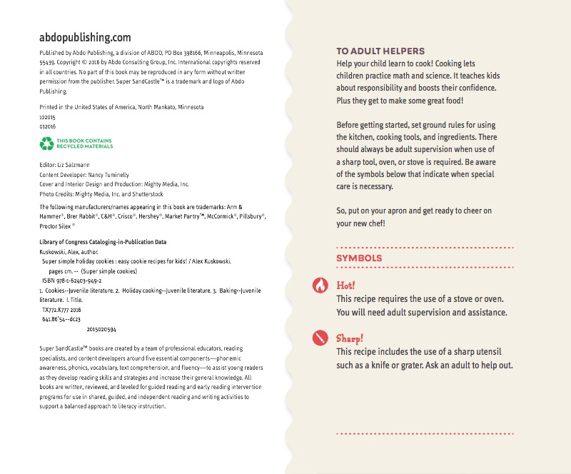 Super Simple Holiday Cookies: Easy Cookie Recipes for Kids! — page 1