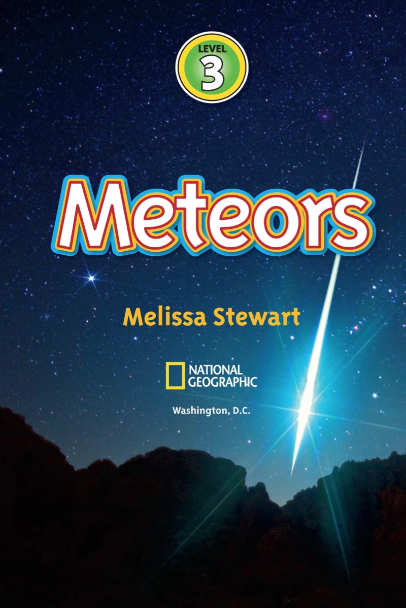 National Geographic Readers: Meteors book cover