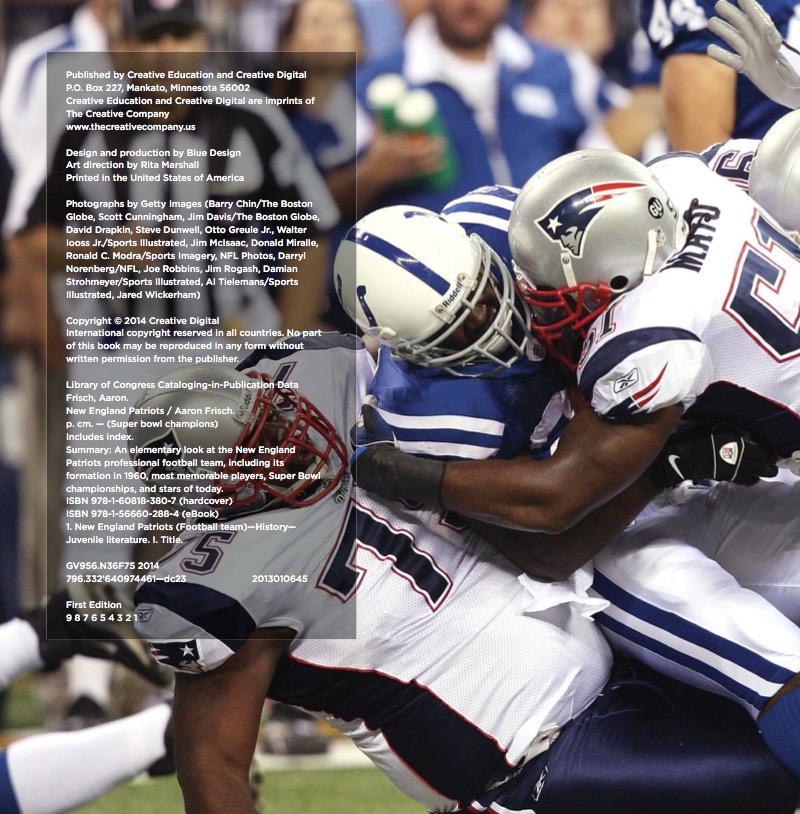 New England Patriots — page 1