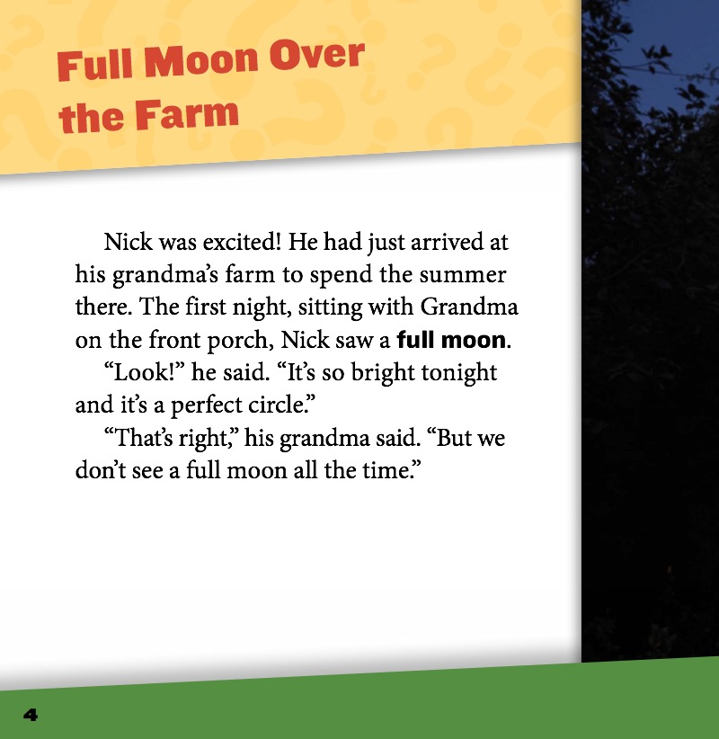 The Moon Changes Shape — page 1