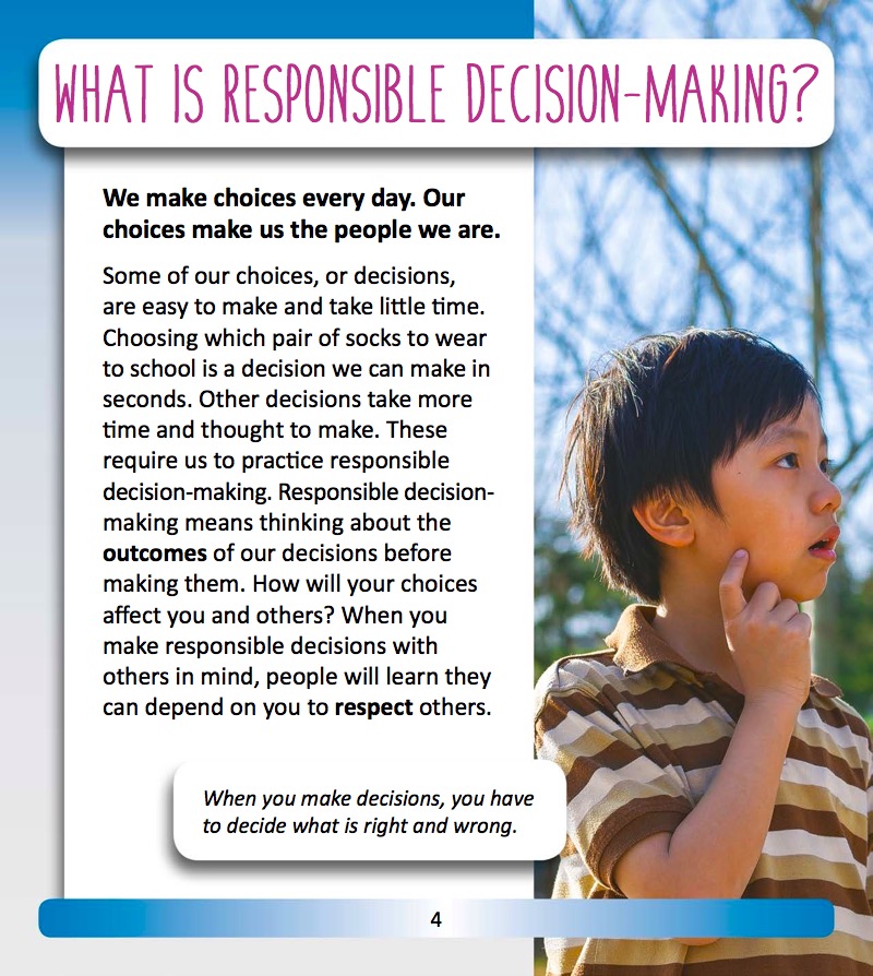 Responsible Decision-Making — page 1