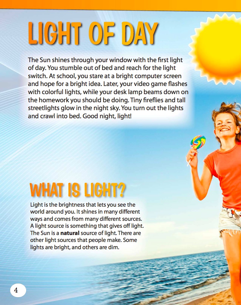 The Science of Light Waves — page 1