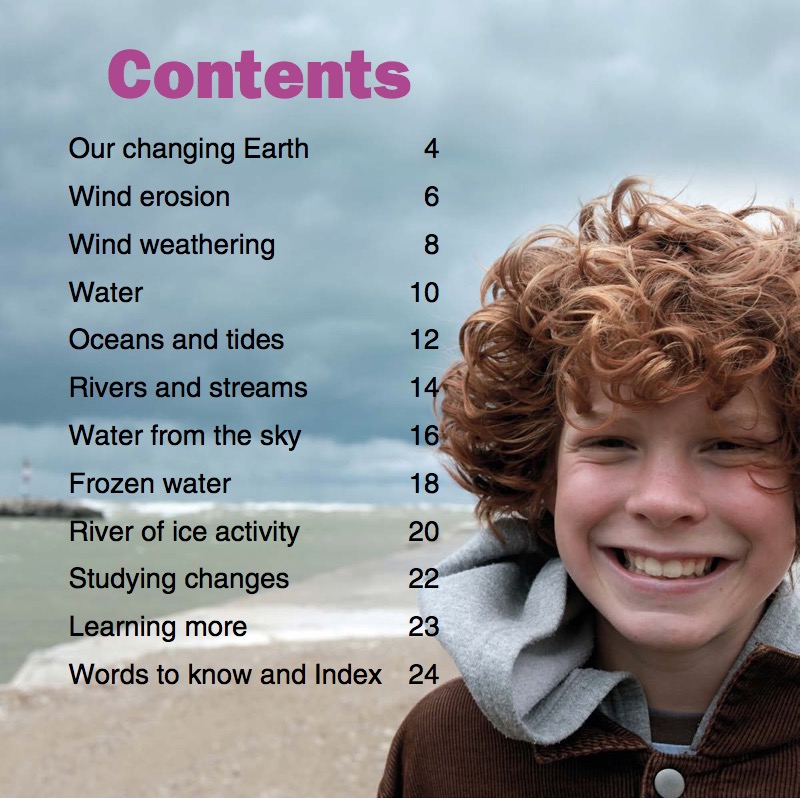 How Do Wind and Water Change Earth? — page 1