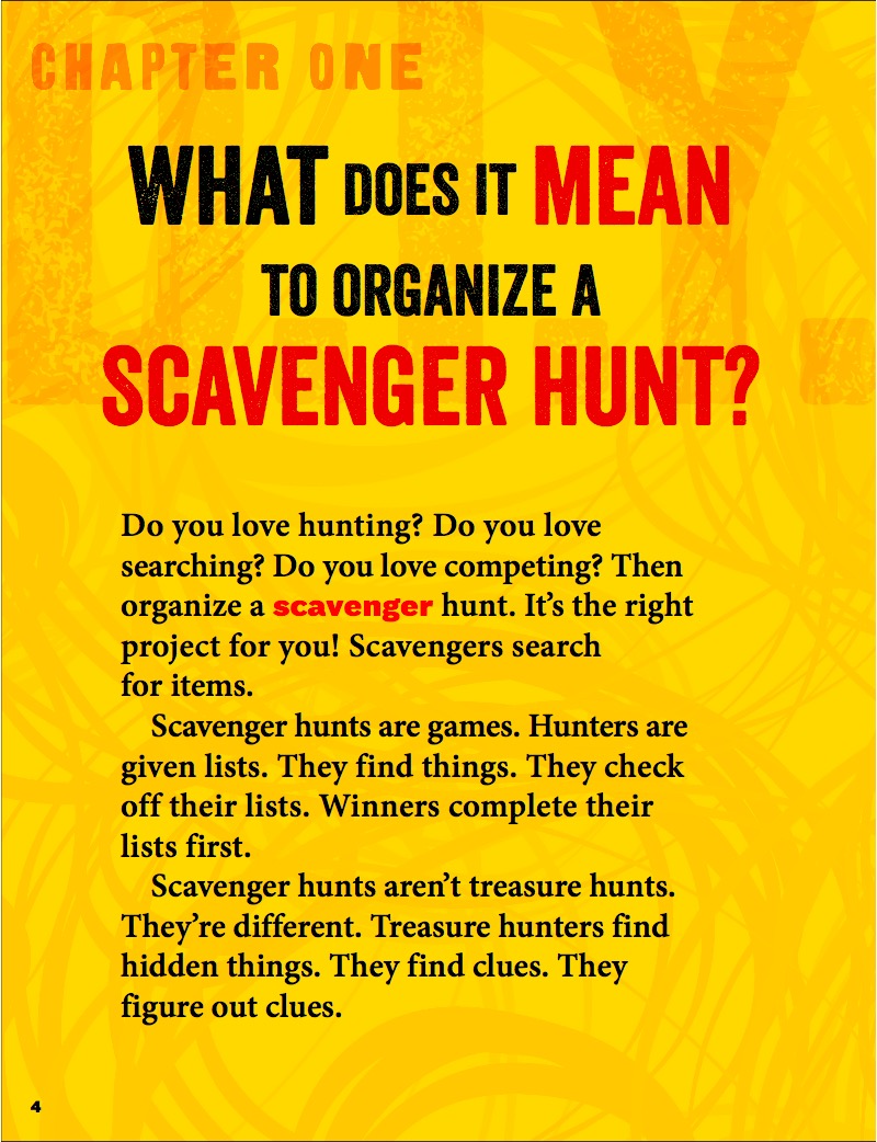 Scavenger Hunt — page 1