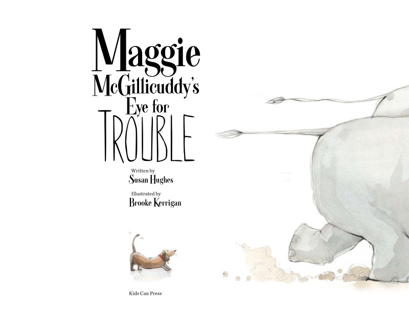 Maggie McGillicuddy's Eye for Trouble book cover