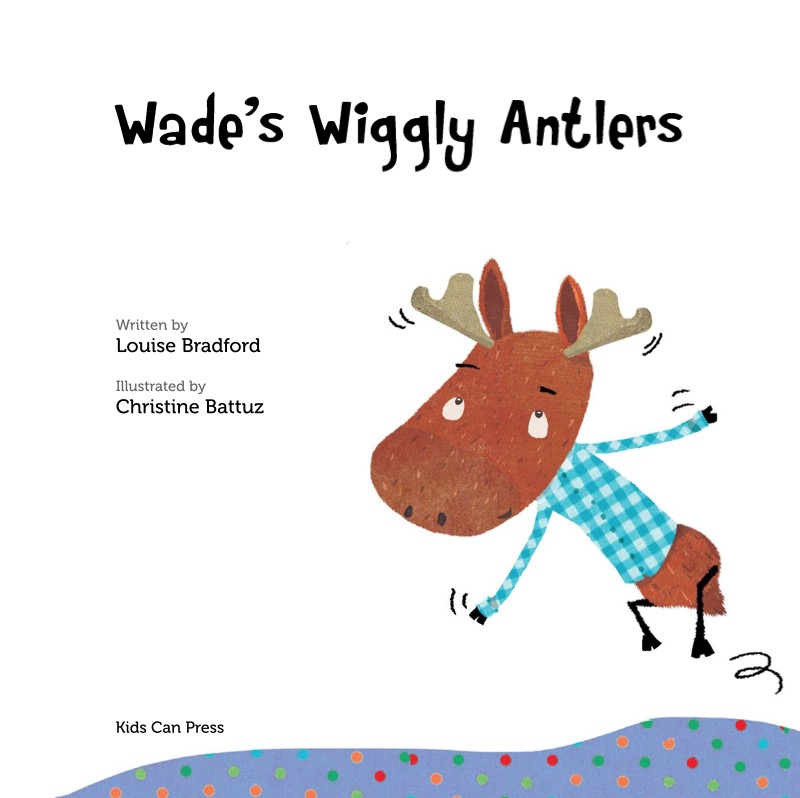 Wade's Wiggly Antlers book cover