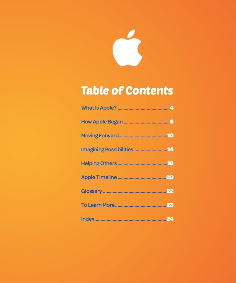 Apple book cover