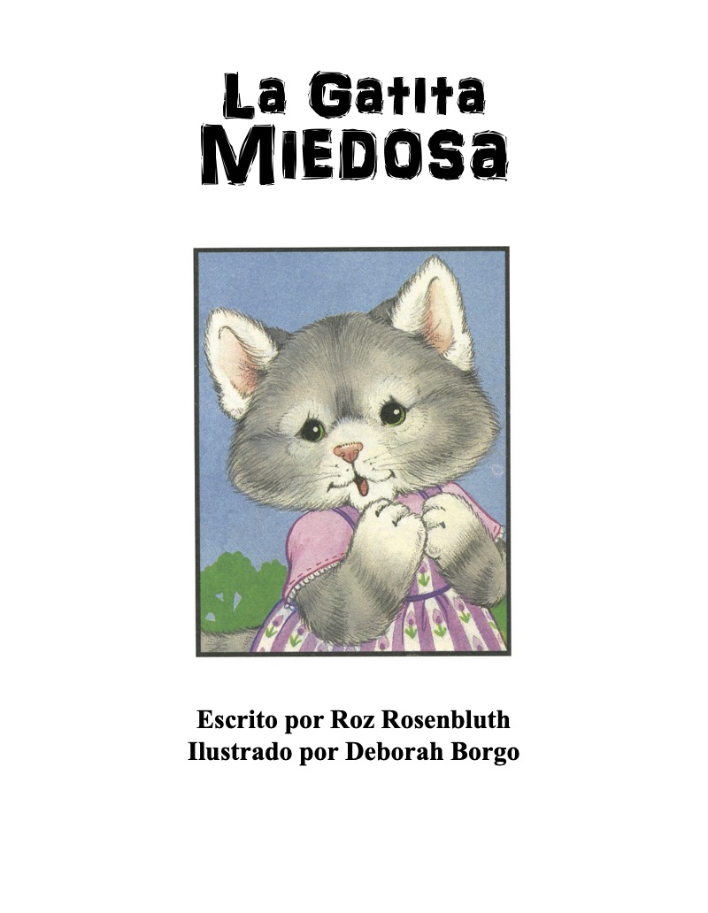 La Gatita Miedosa book cover