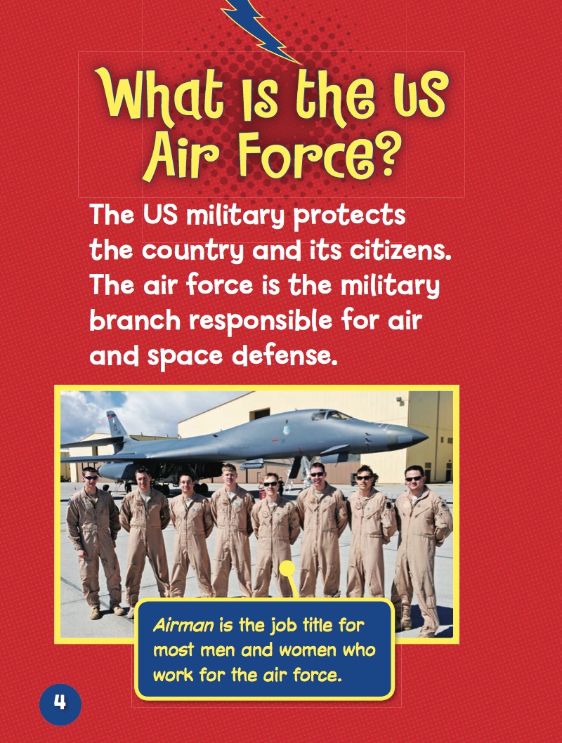 Inside the US Air Force — page 1