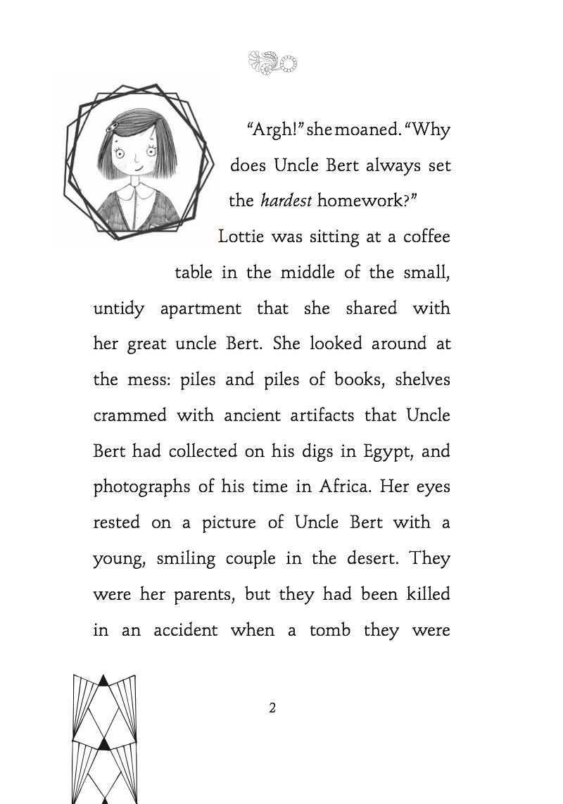The Egyptian Enchantment: A Lottie Lipton Adventure — page 1