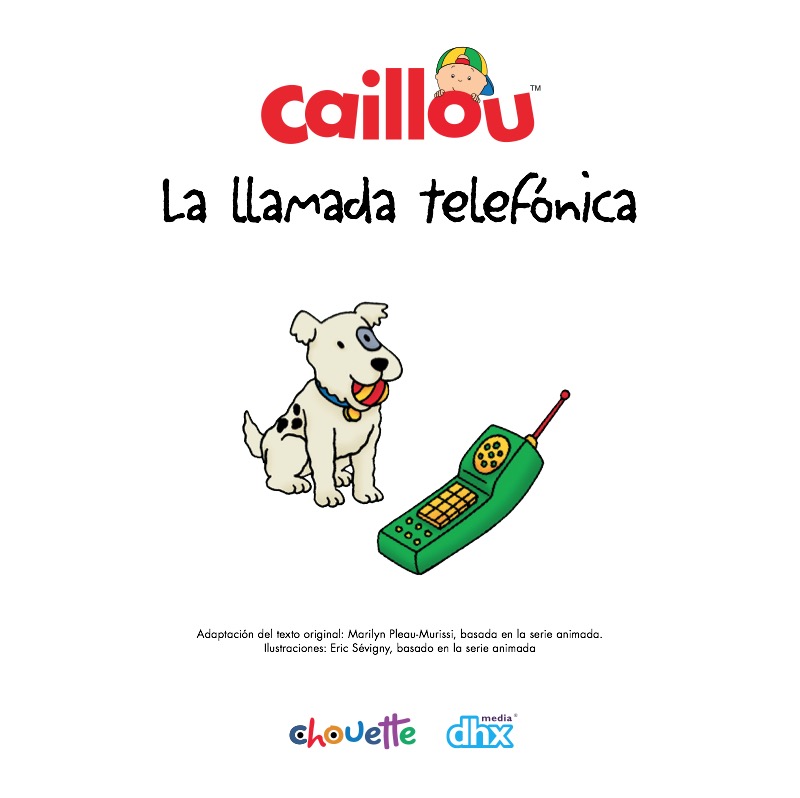Caillou: La llamada telefónica book cover