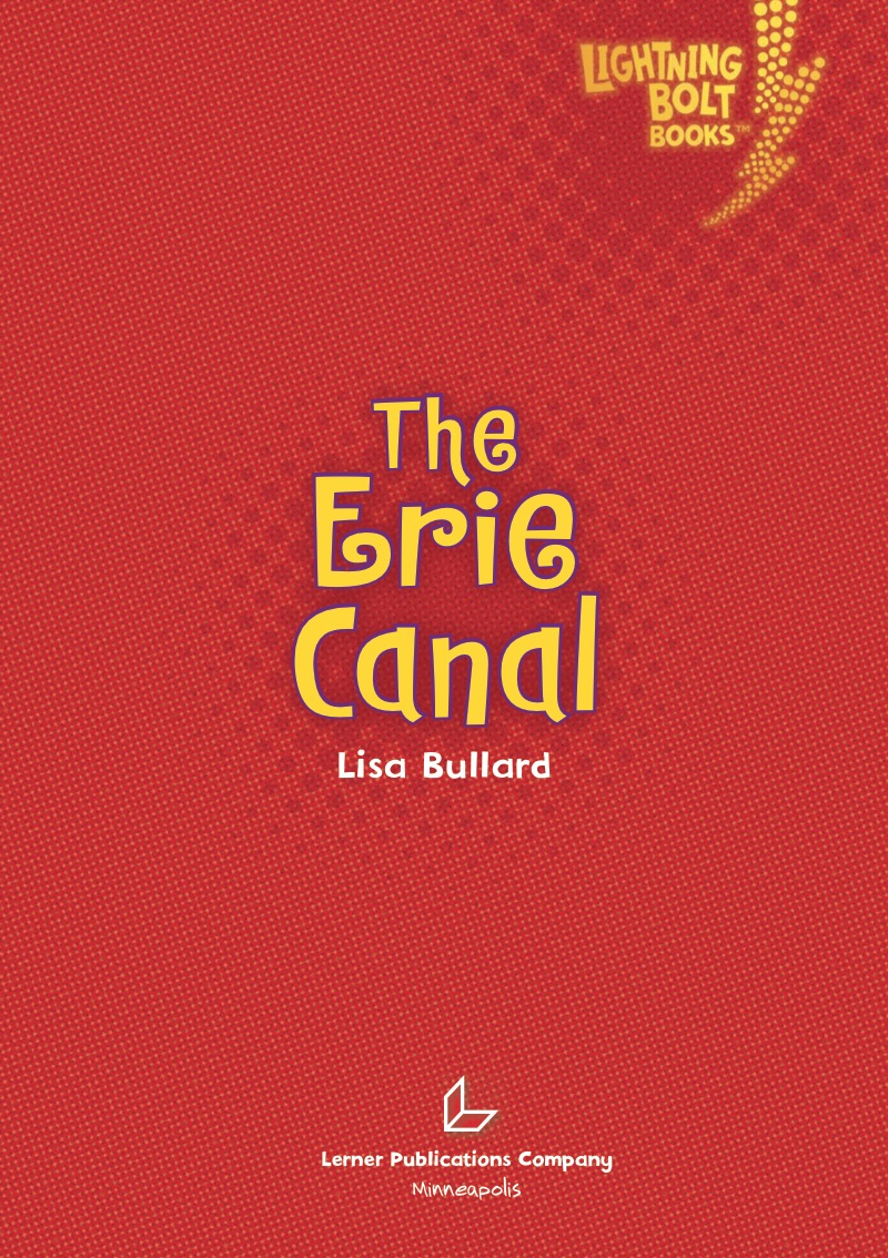The Erie Canal book cover