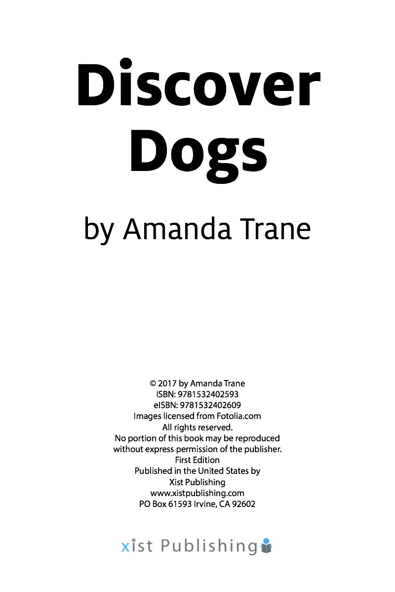 Discover Dogs book cover