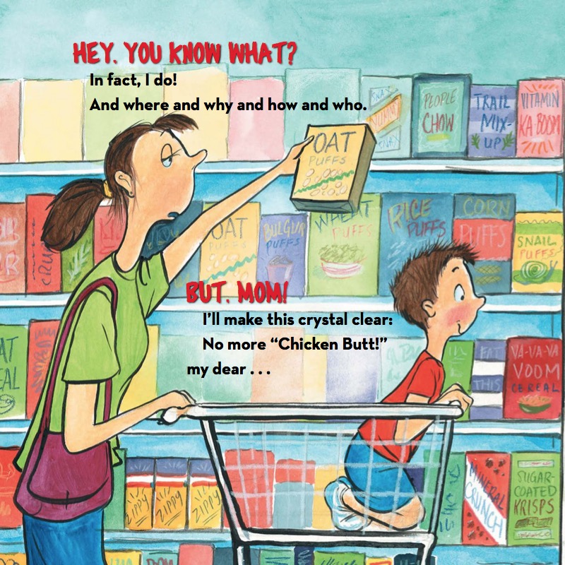 Chicken Butt's Back! — page 1