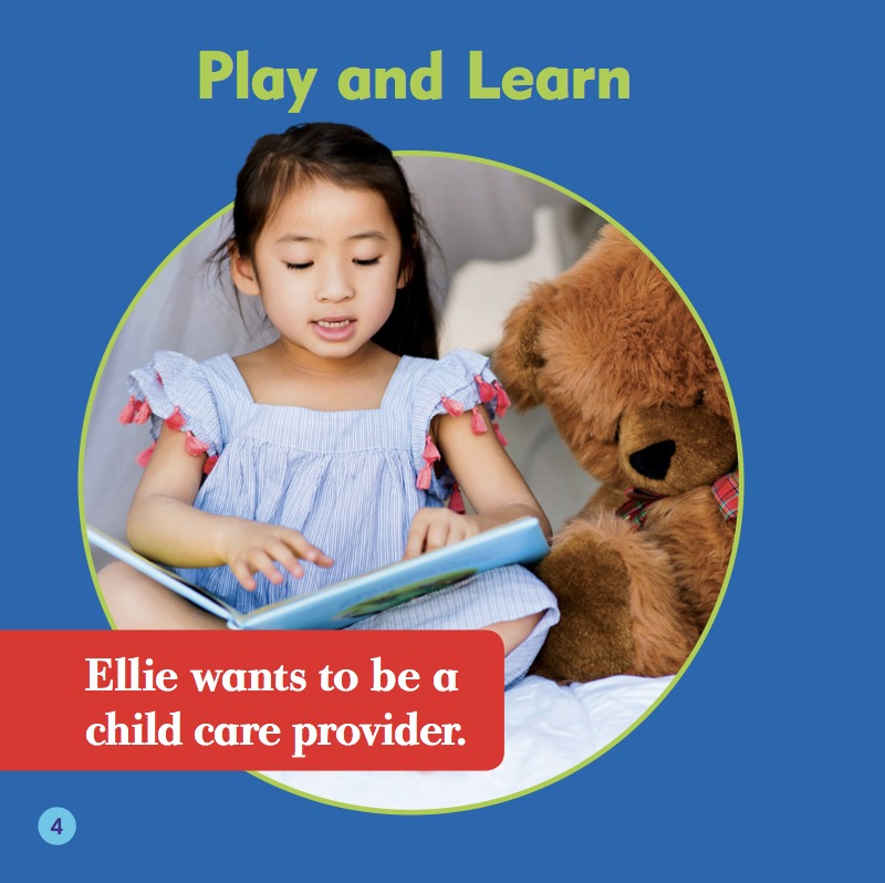 Community Helpers: Child Care Providers — page 1