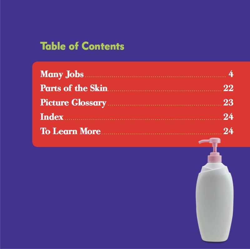 Skin book cover