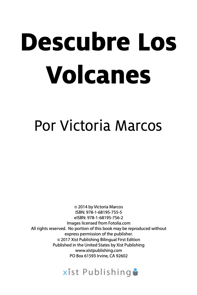 Descubre Los Volcanes book cover
