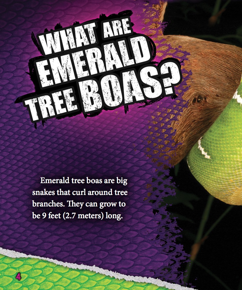 Emerald Tree Boas — page 1