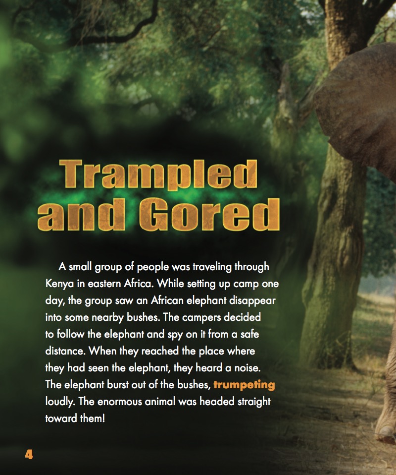 The African Elephant — page 1