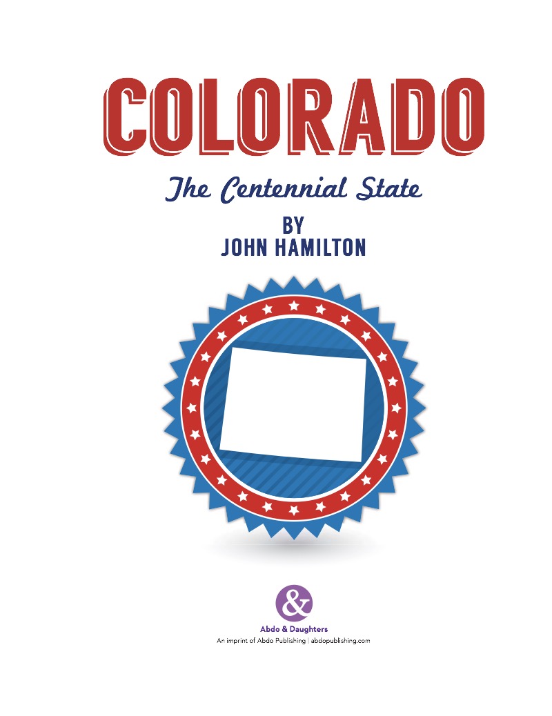 Colorado book cover
