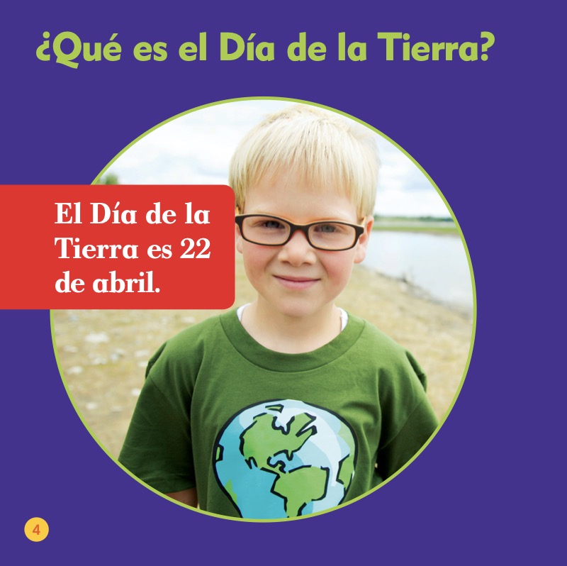 Día de la Tierra (Earth Day) — page 1