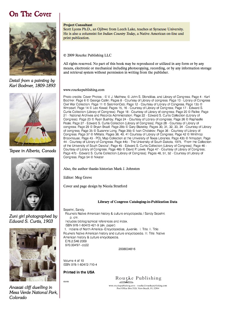 Native American Encyclopedia Fox To Indian Territory — page 1