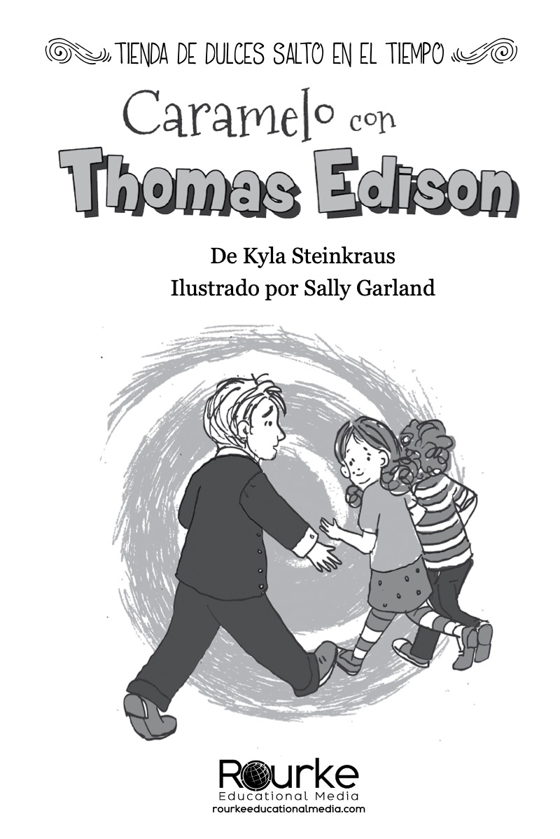 Caramelo con Thomas Edison book cover