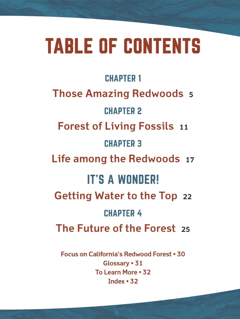 California's Redwood Forest book cover