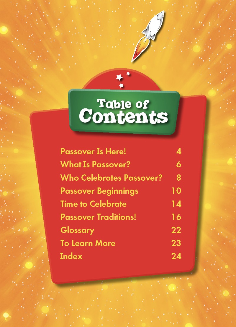 Passover book cover