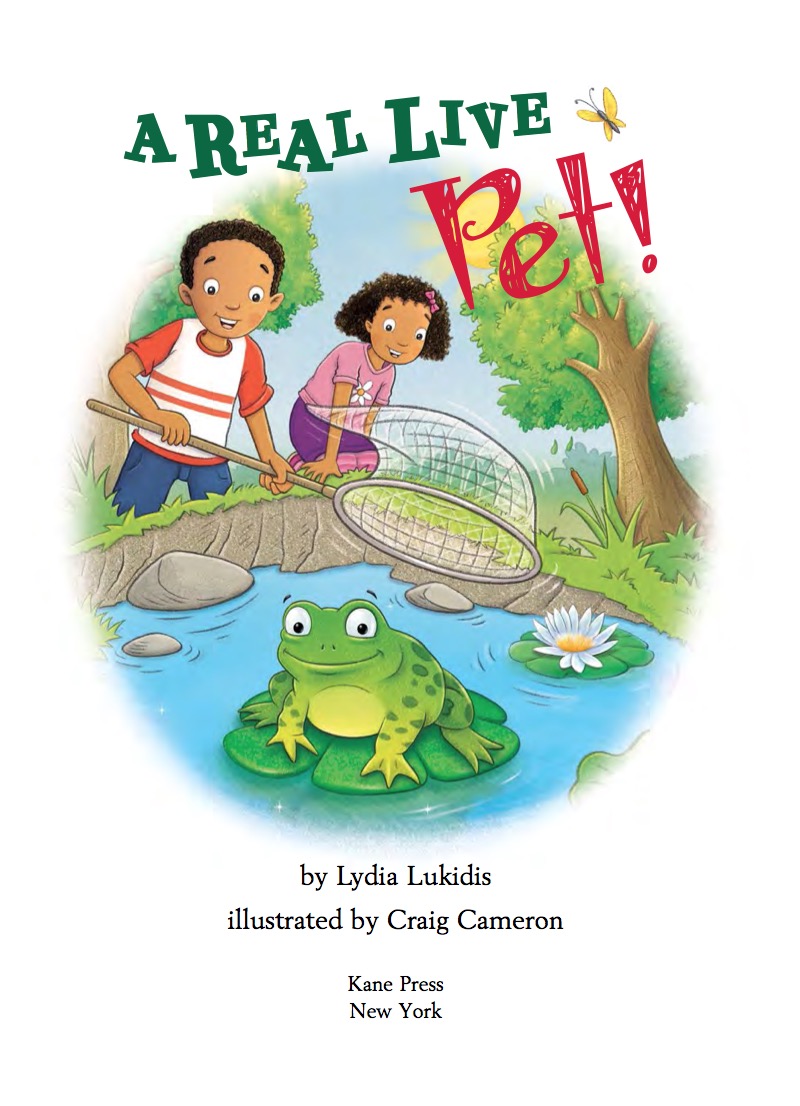 A Real Live Pet! book cover
