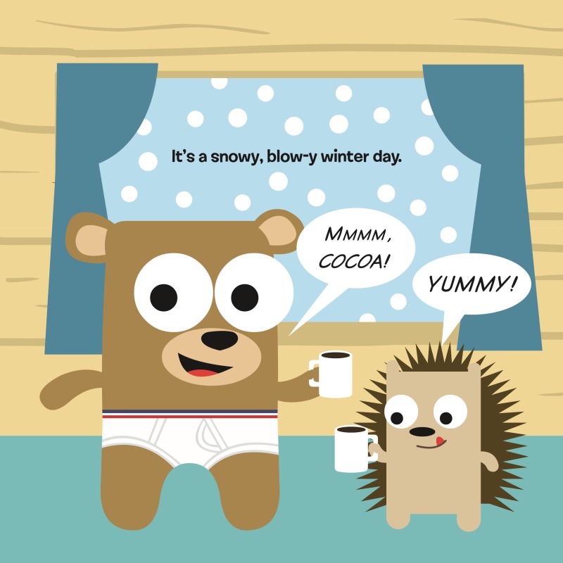 Bear in Long Underwear — page 1
