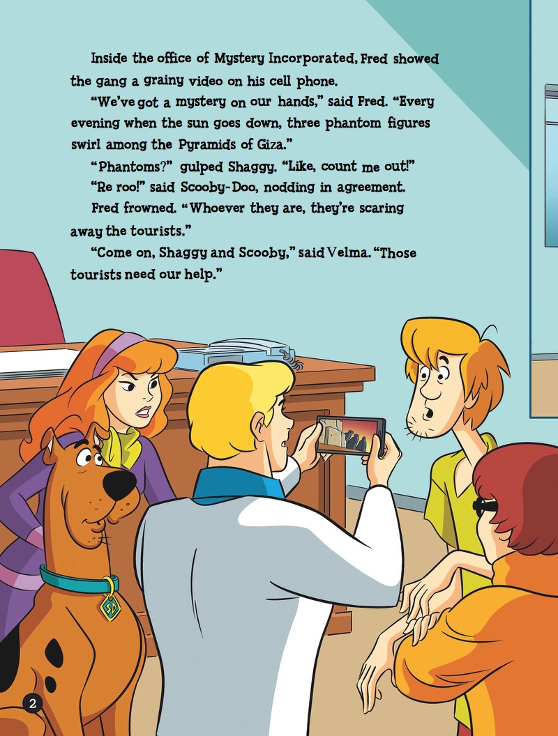 Scooby-Doo! and the Pyramids of Giza — page 1