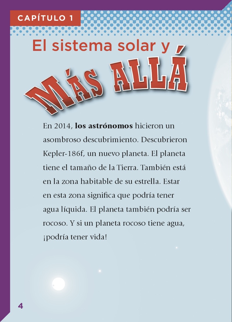 La Búsqueda De Nuevos Planetas — page 1
