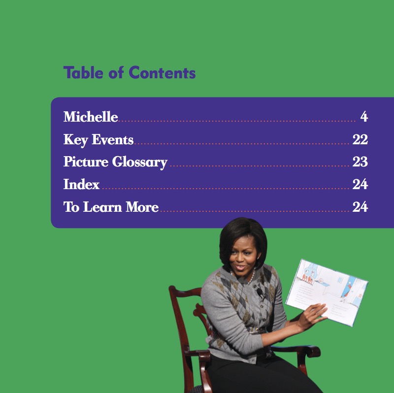 Michelle Obama book cover