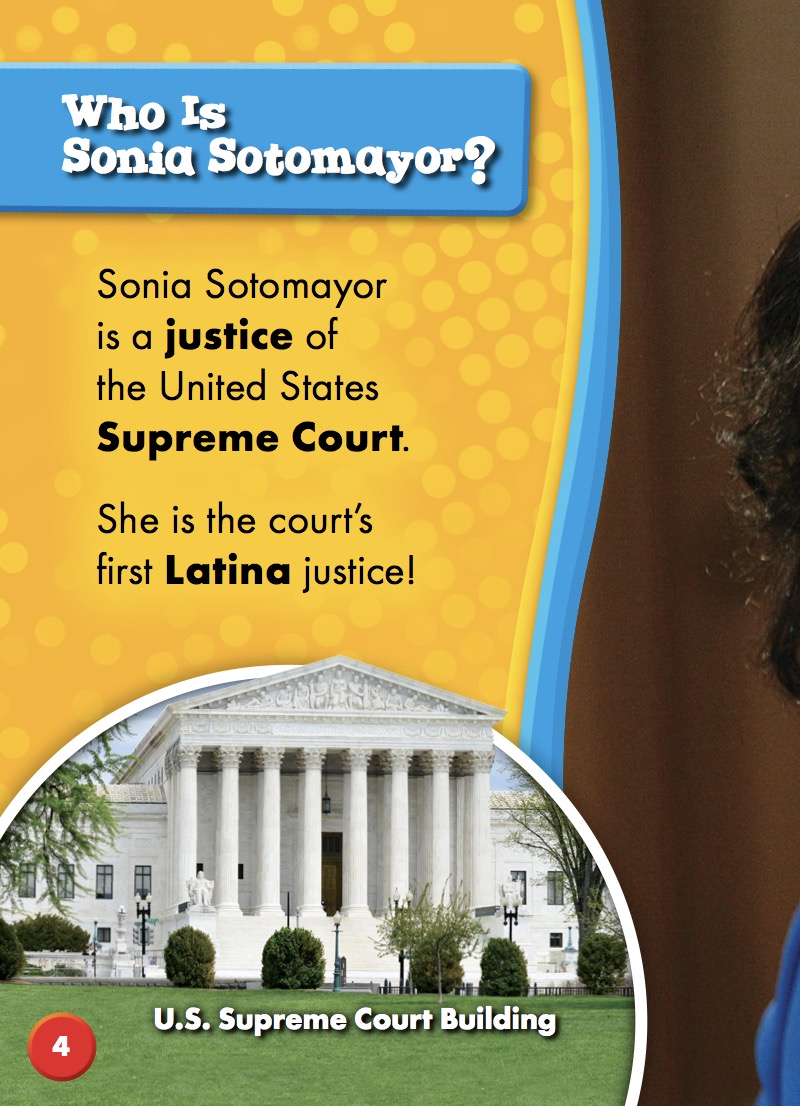 Sonia Sotomayor: Supreme Court Justice — page 1