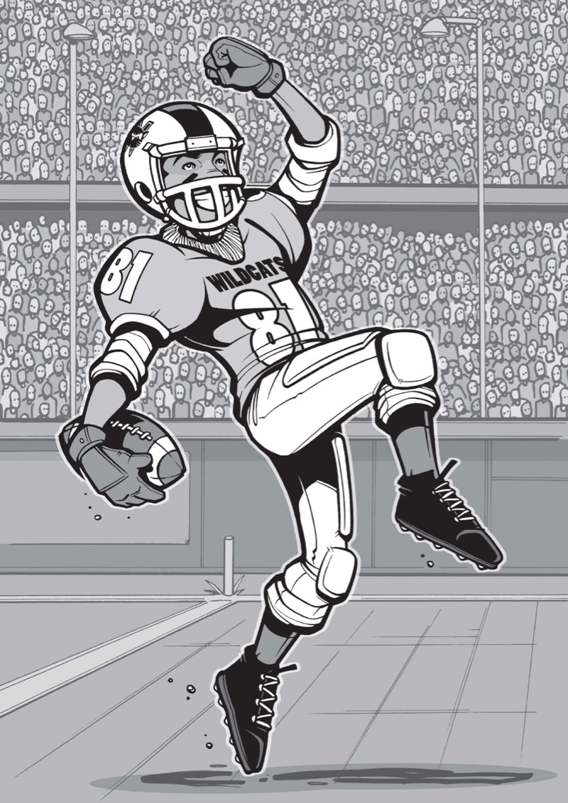 Jake Maddox: Speed Receiver — page 1