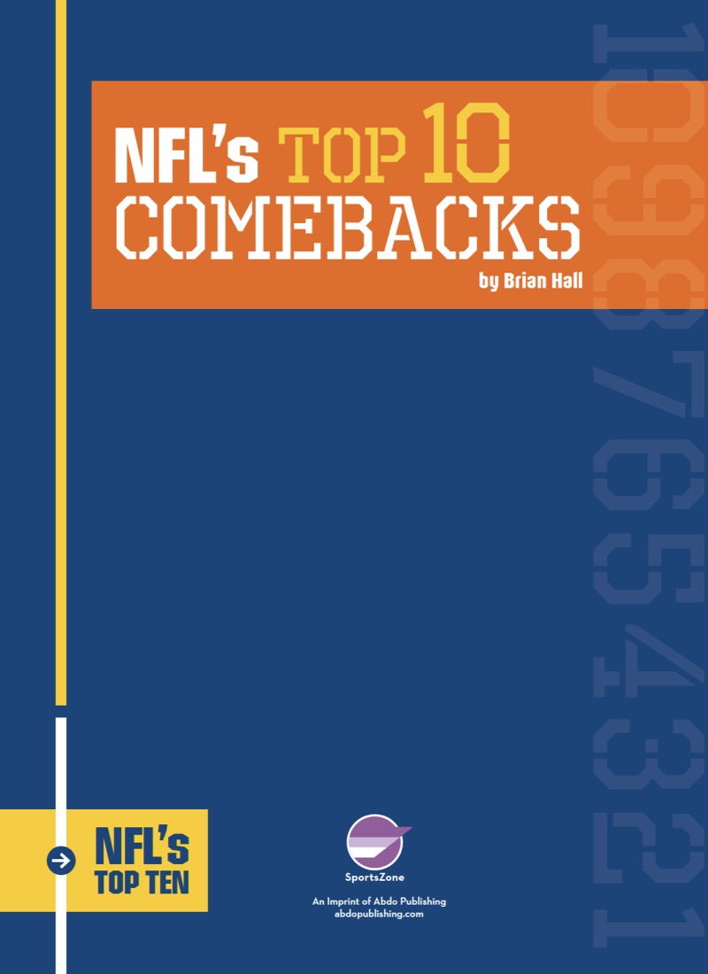 NFL's Top 10 Comebacks book cover