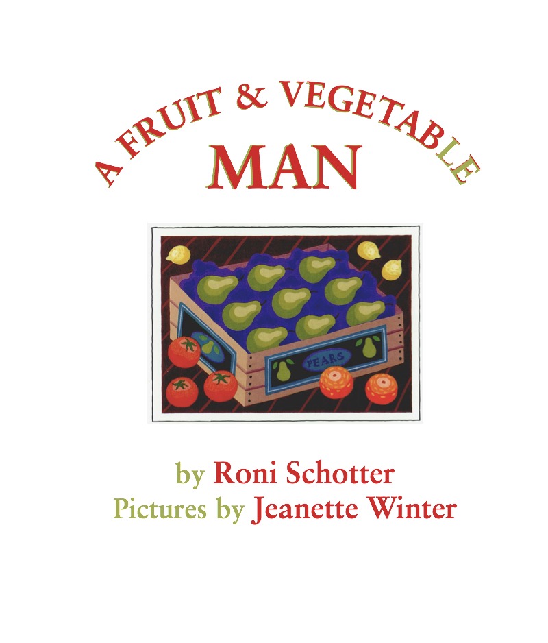 A Fruit and Vegetable Man book cover