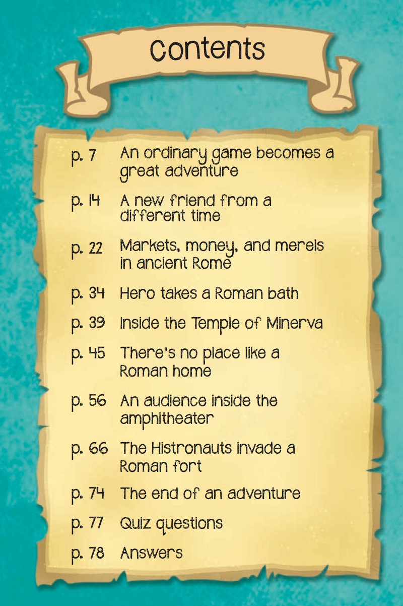 The Histronauts: A Roman Adventure book cover
