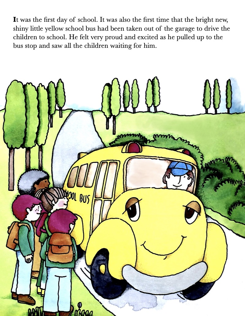 The Little School Bus That Talked — page 1