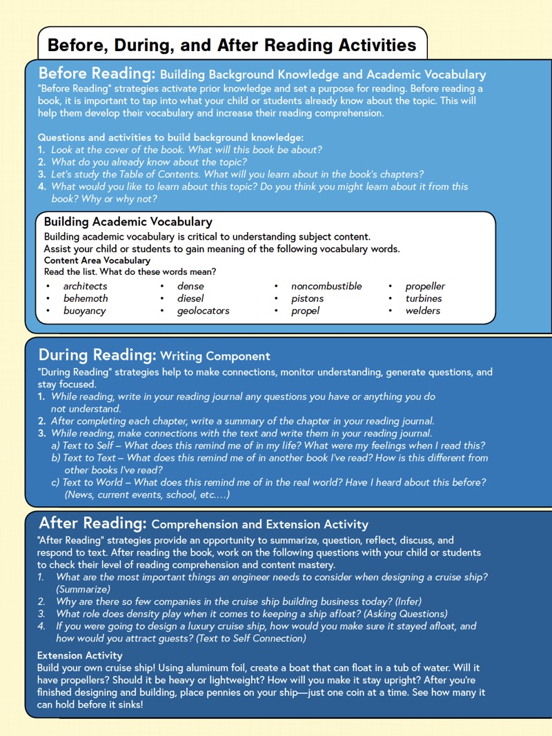 Engineering Wonders: Cruise Ships — page 1