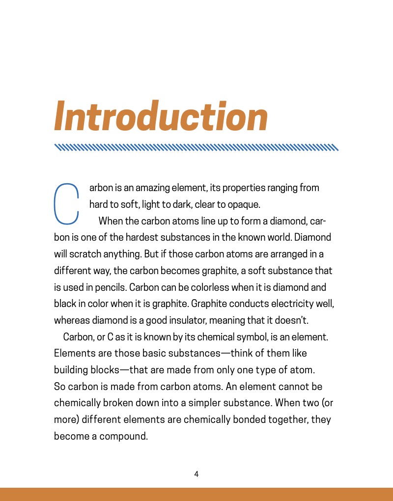 Exploring the Elements: Carbon — page 1