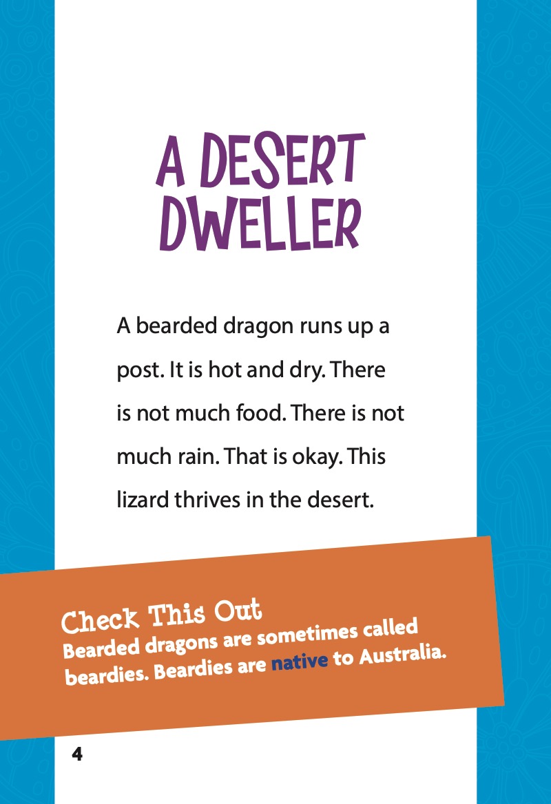 Lizards In The Wild: Bearded Dragons — page 1