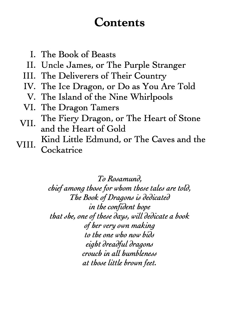 Book of Dragons book cover