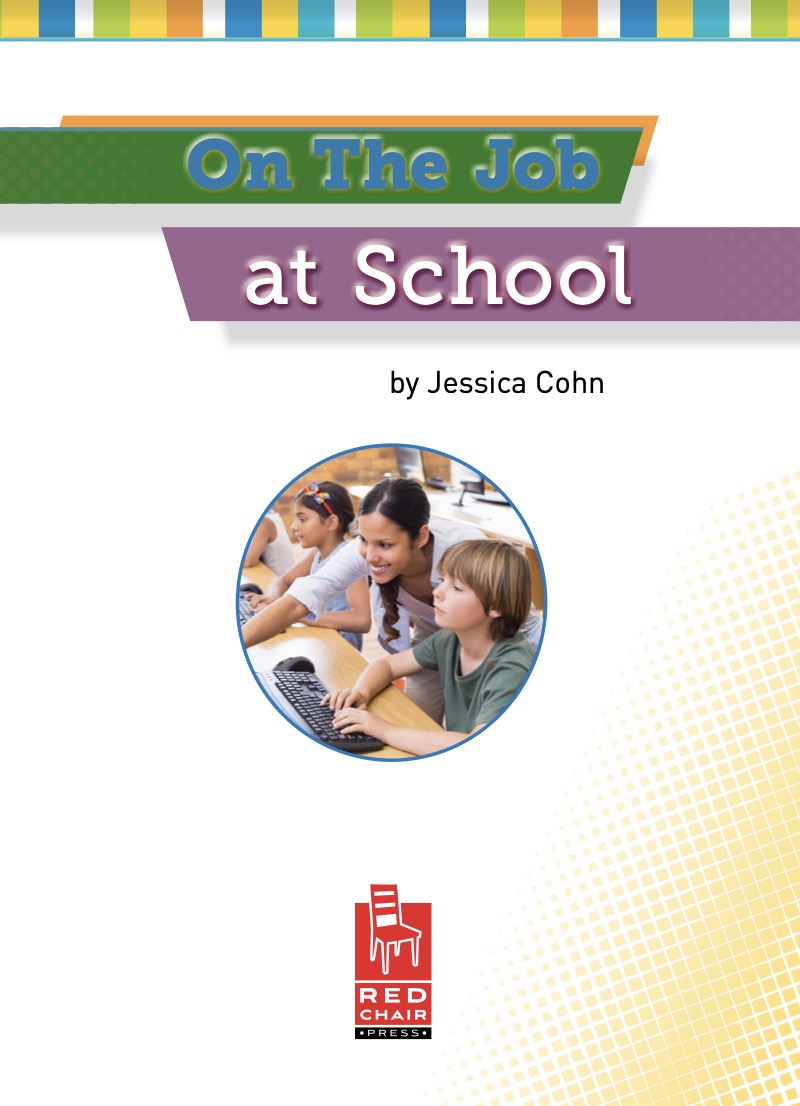 On The Job at School book cover