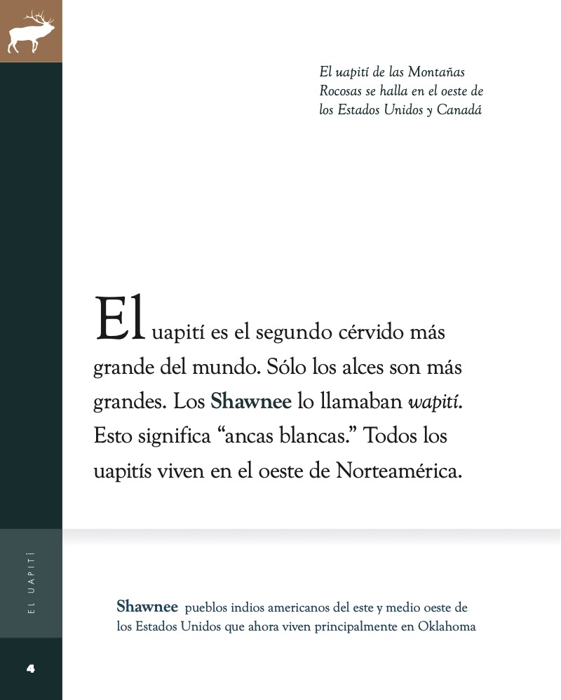 Planeta Animal: El Uapití — page 1