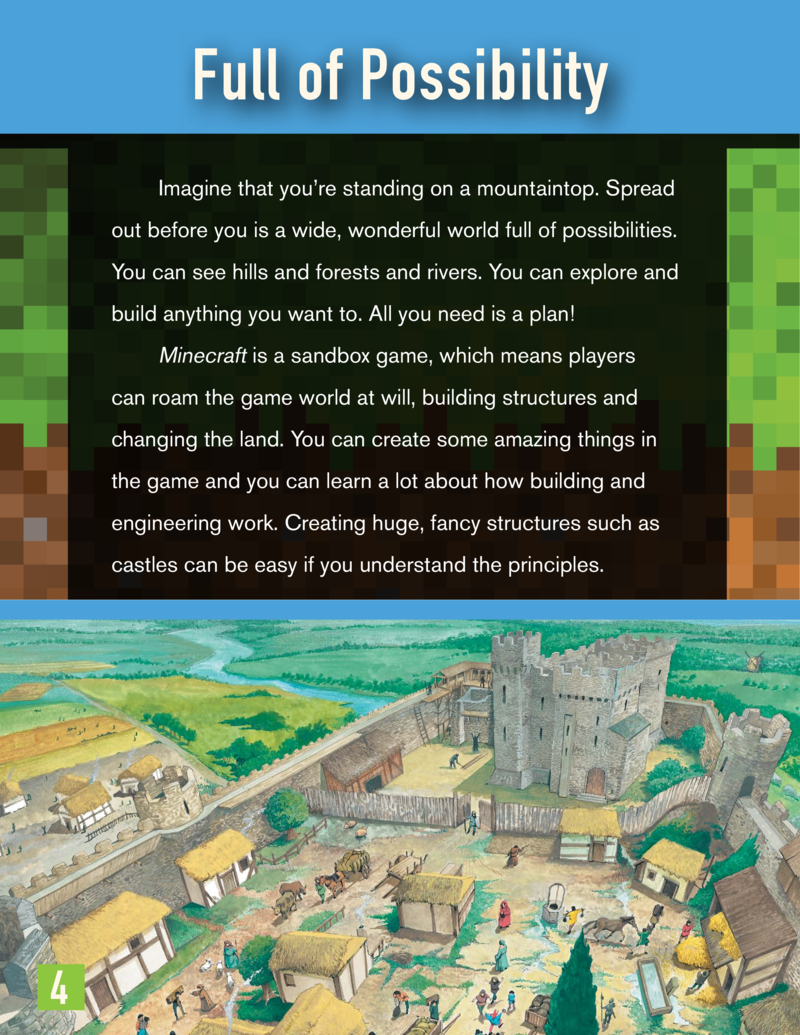 The Unofficial Guide to Building Castles in Minecraft — page 1