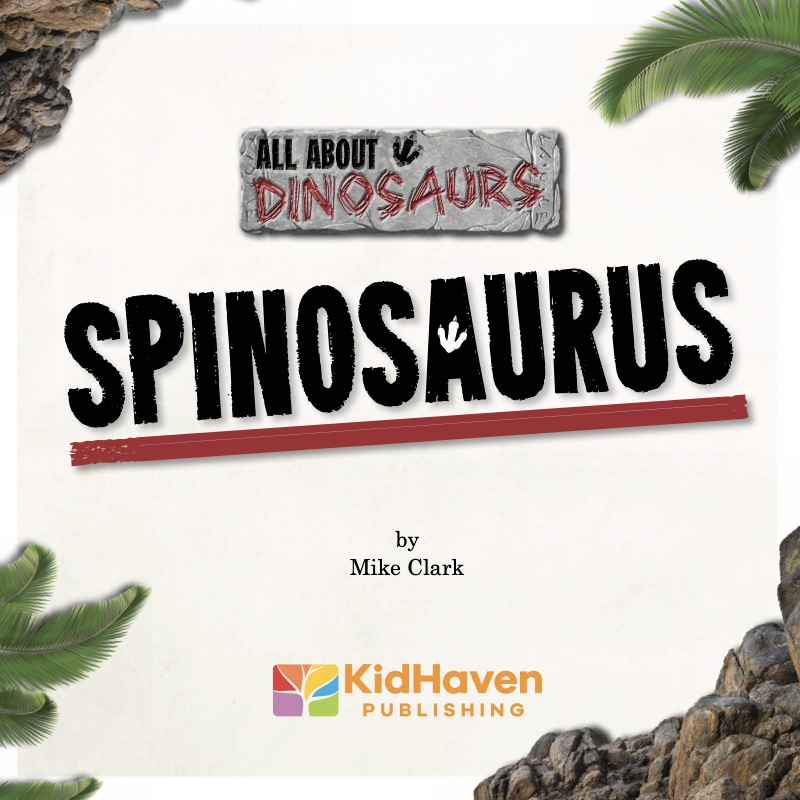 Spinosaurus book cover