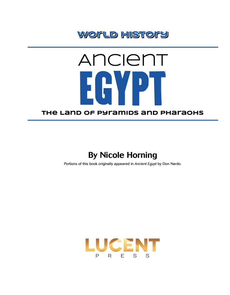 Ancient Egypt: The Land of Pyramids and Pharaohs book cover