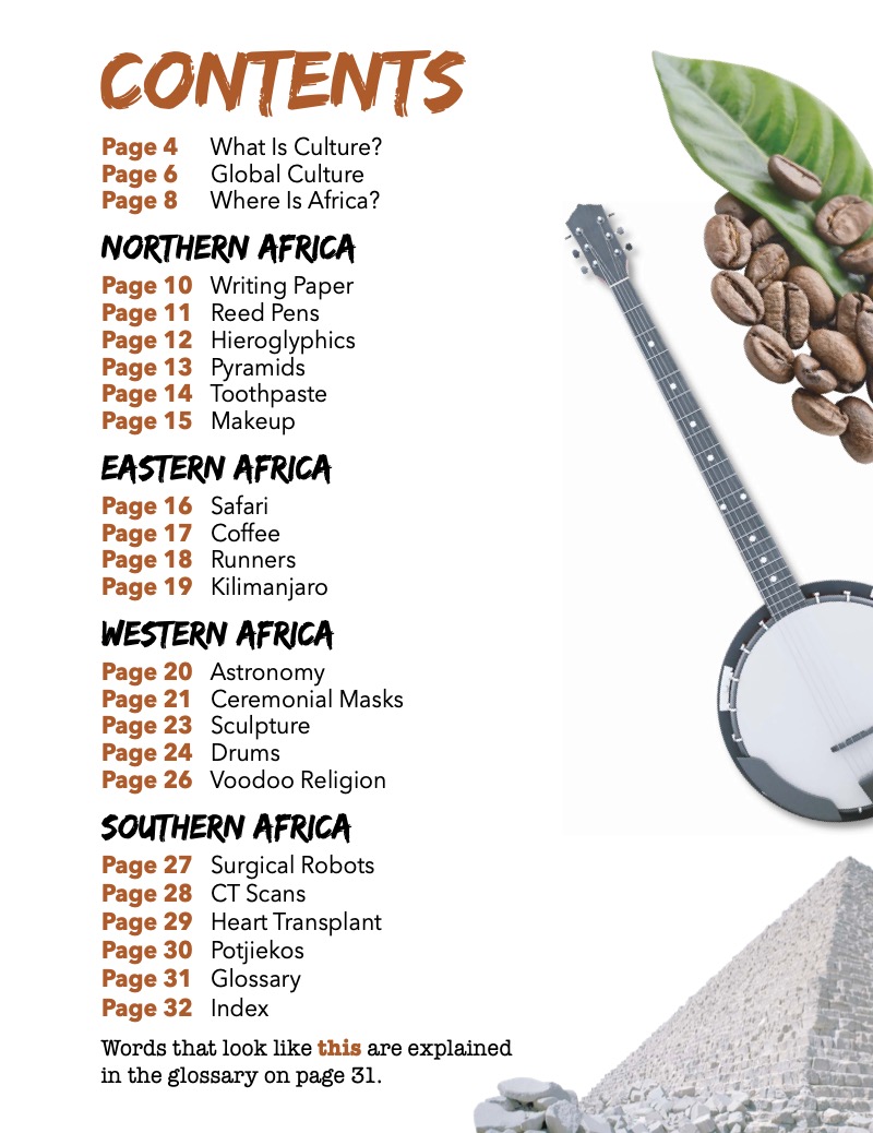 Cultural Contributions from Africa: Banjos, Coffee, and More book cover
